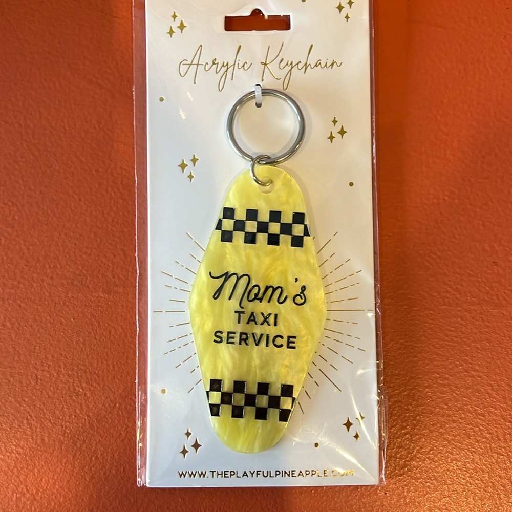 Moms Taxi keychain